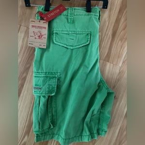 True religion irregular men’s shorts size 38